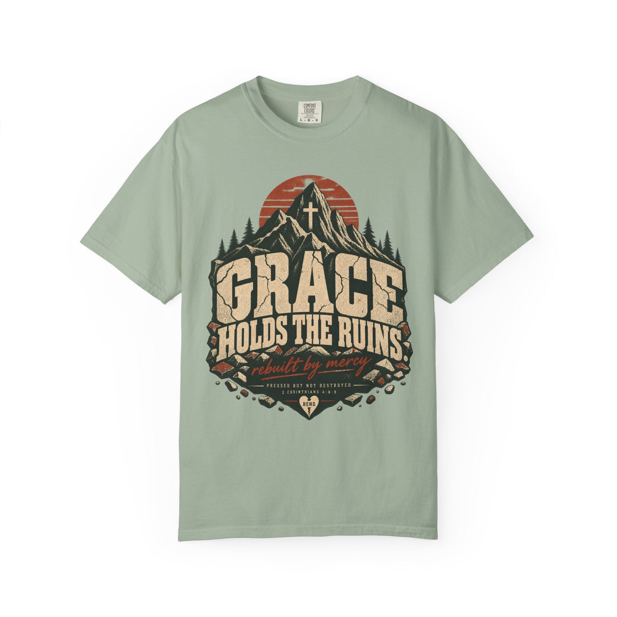 Grace Holds the Ruins T-shirt