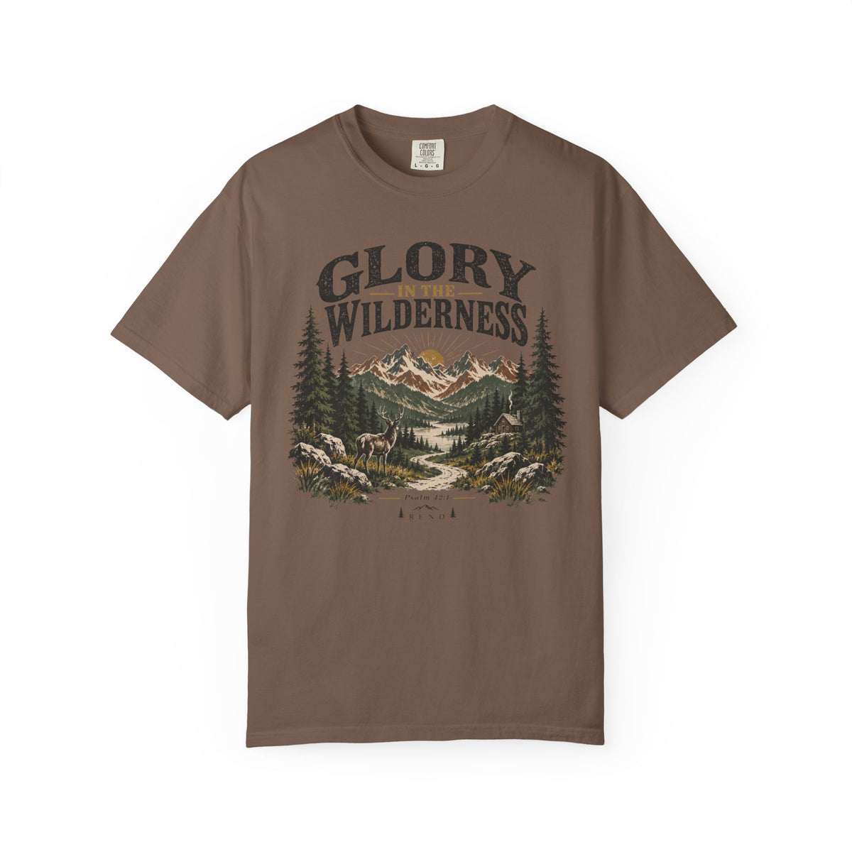 Glory in the Wilderness T-shirt V4
