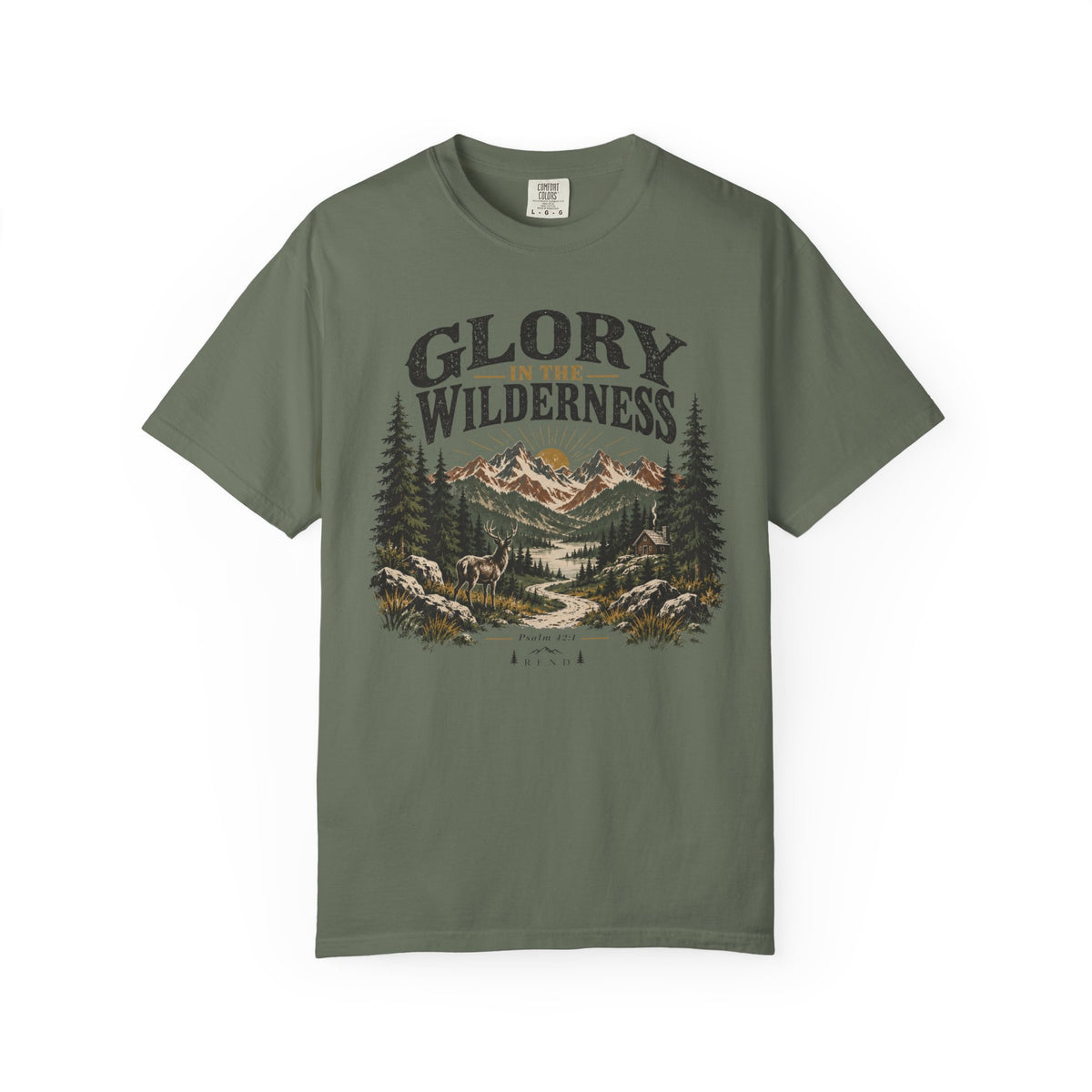 Glory in the Wilderness T-shirt V4