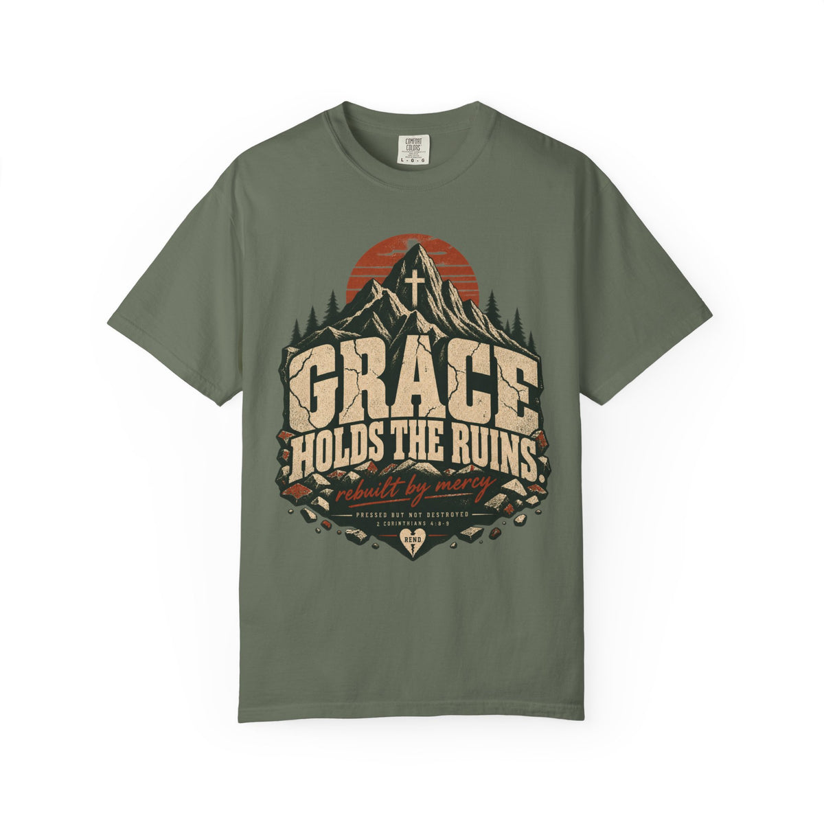 Grace Holds the Ruins T-shirt