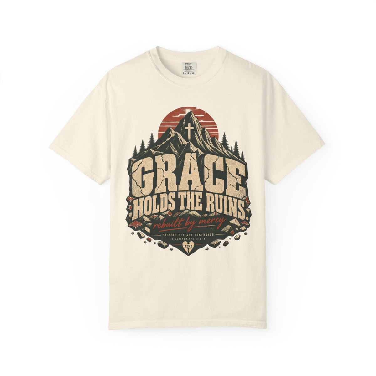 Grace Holds the Ruins T-shirt