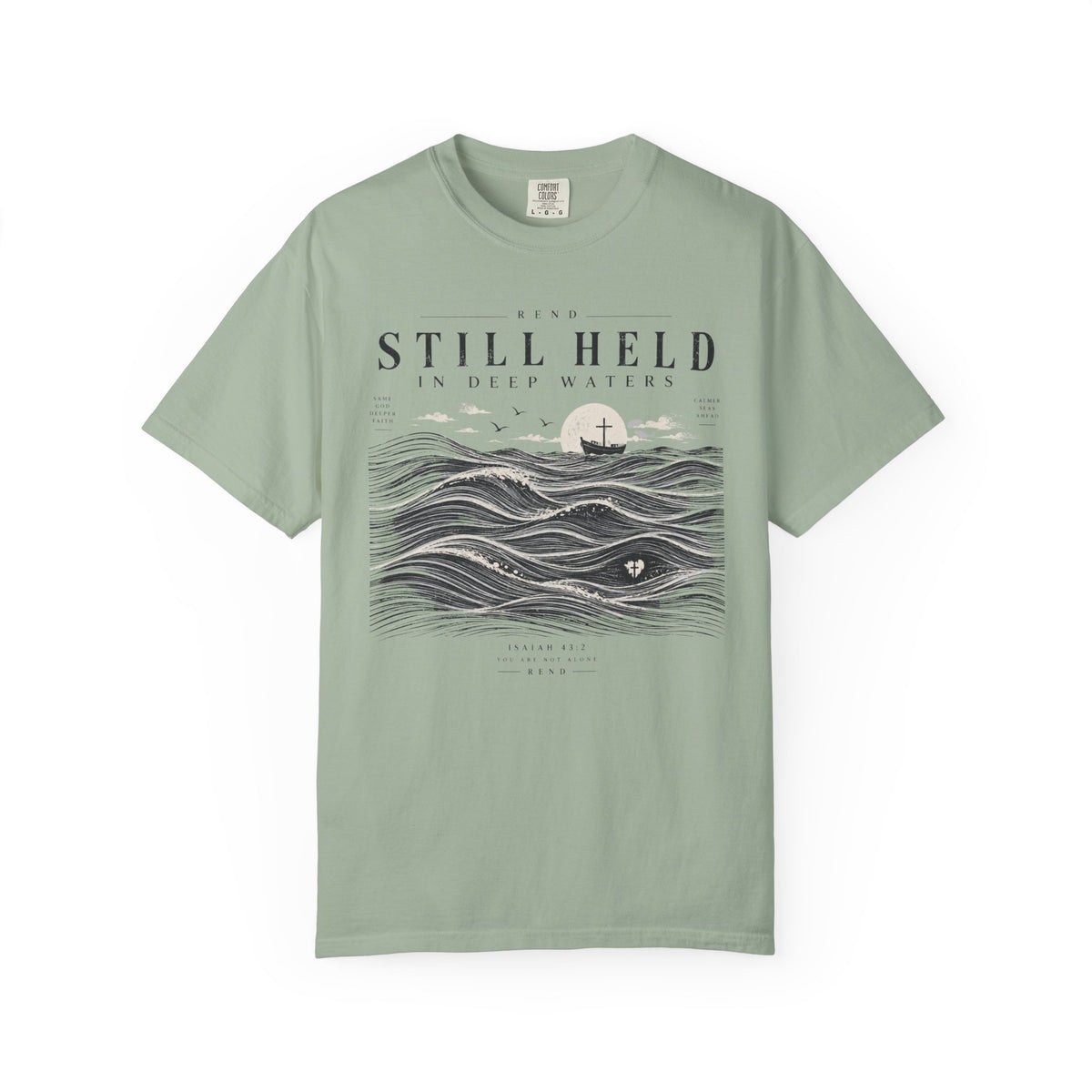 Still Held in Deep Waters T-shirt