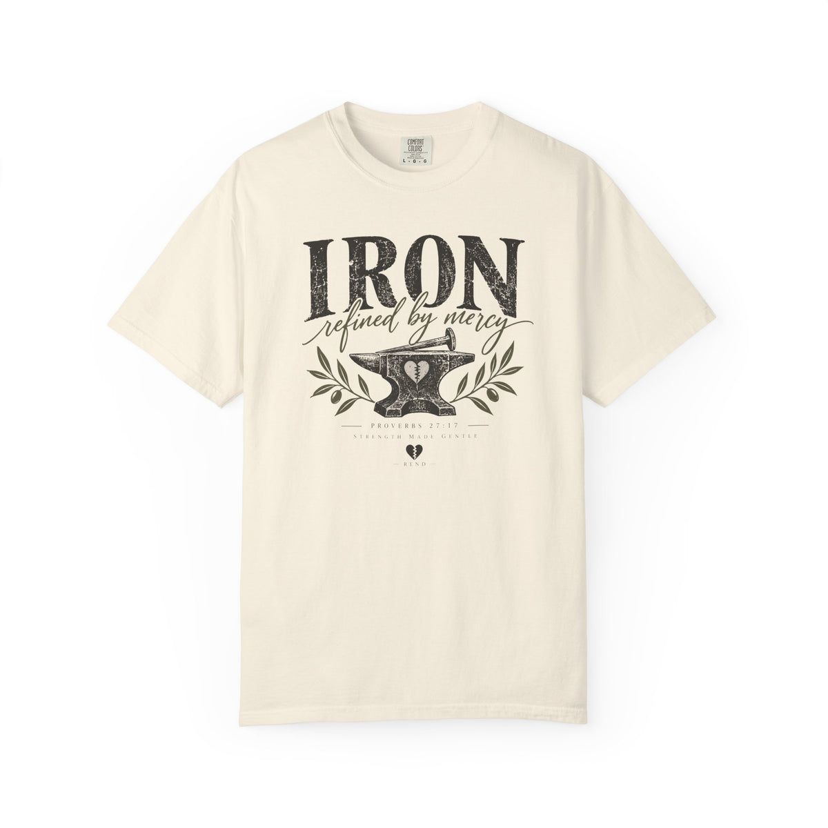 Iron Refined by Mercy T-shirt
