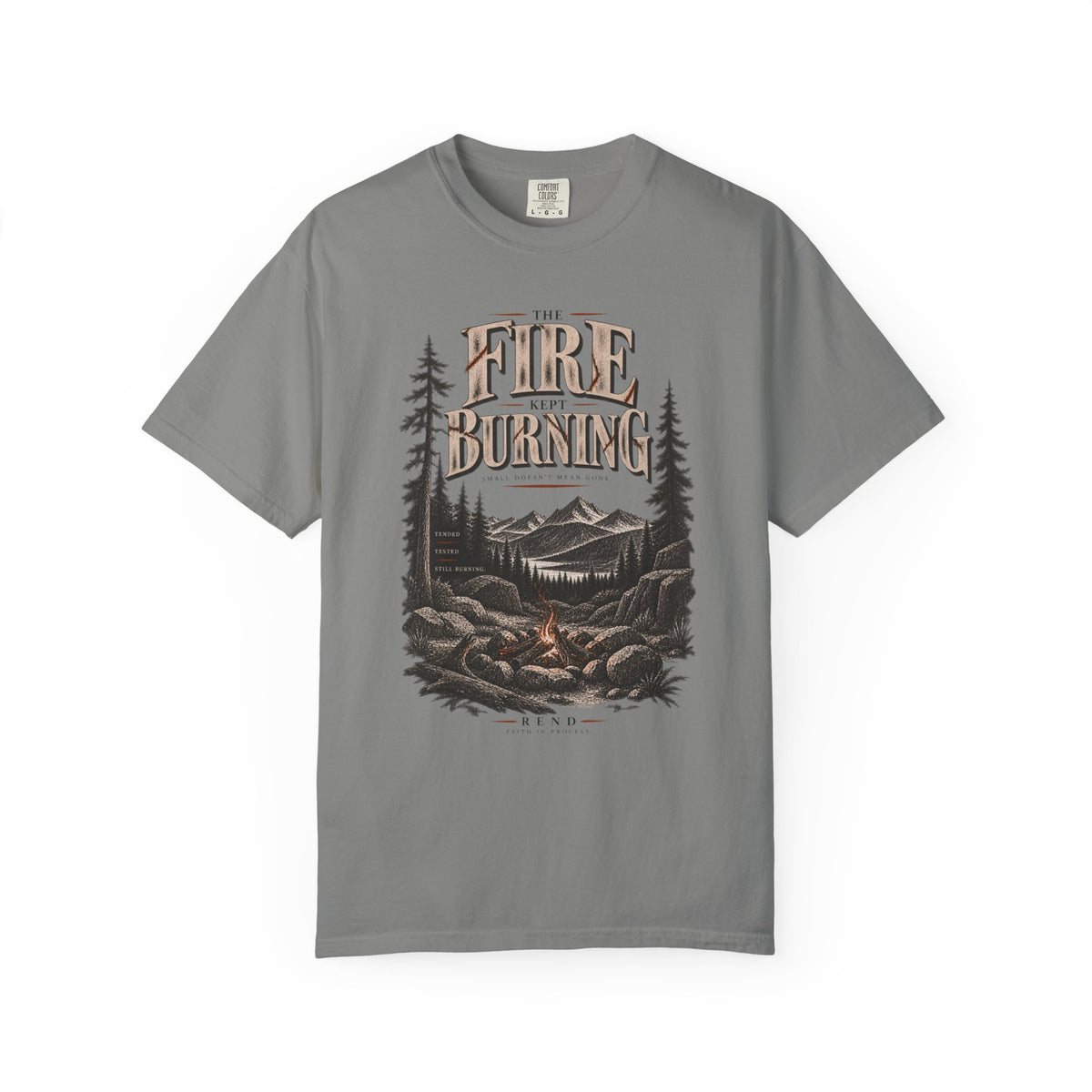 The Fire Kept Burning T-shirt