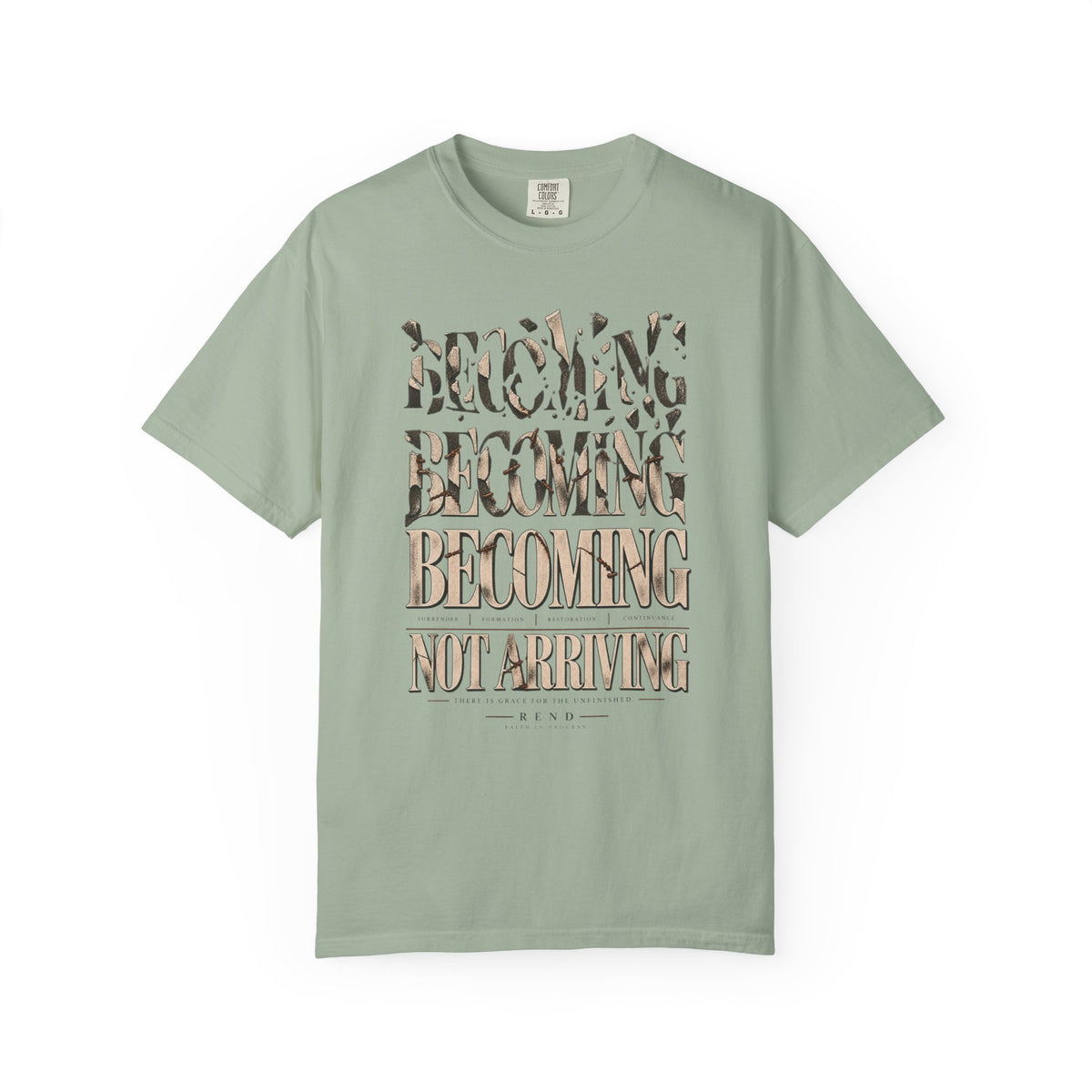 Becoming Not Arriving T-shirt