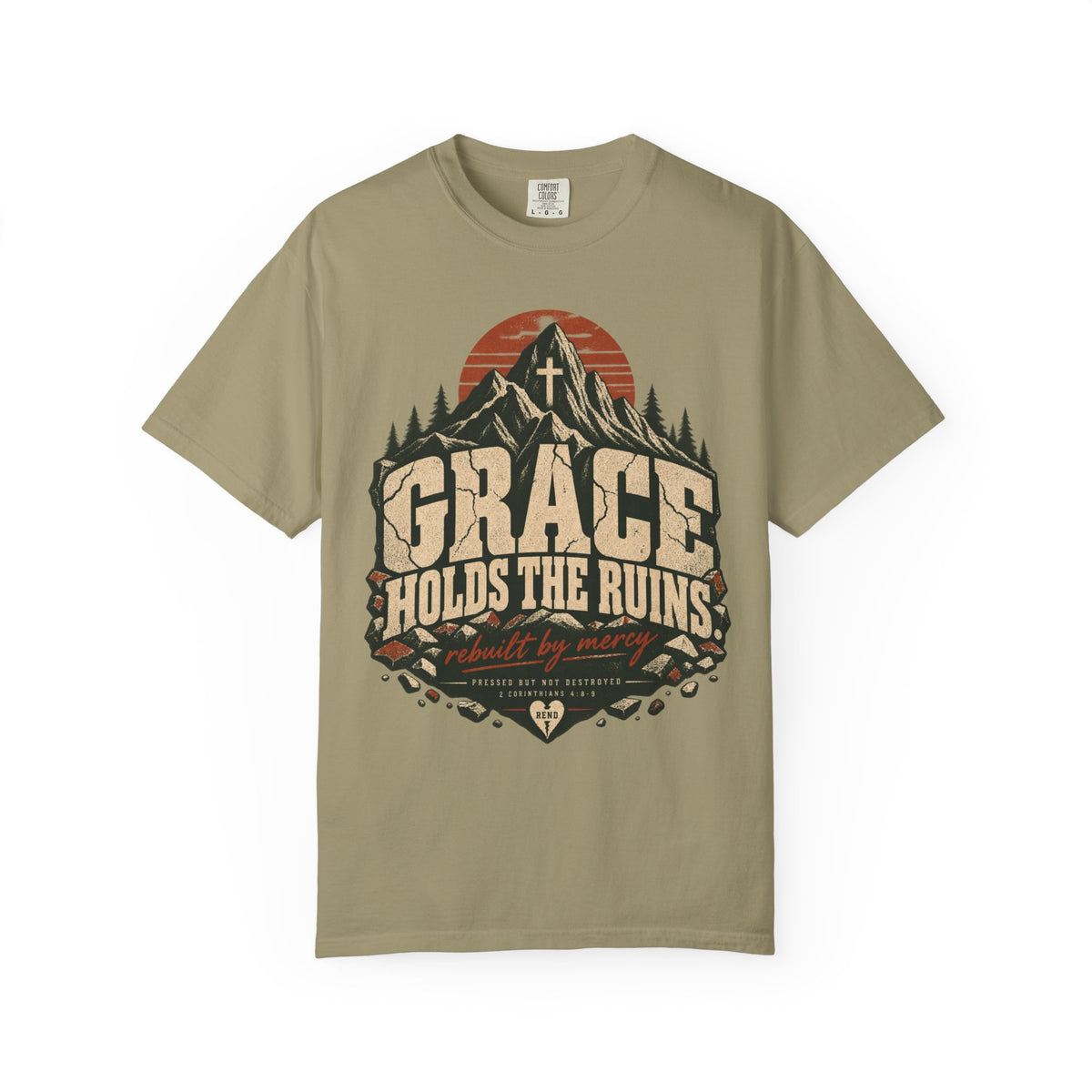Grace Holds the Ruins T-shirt