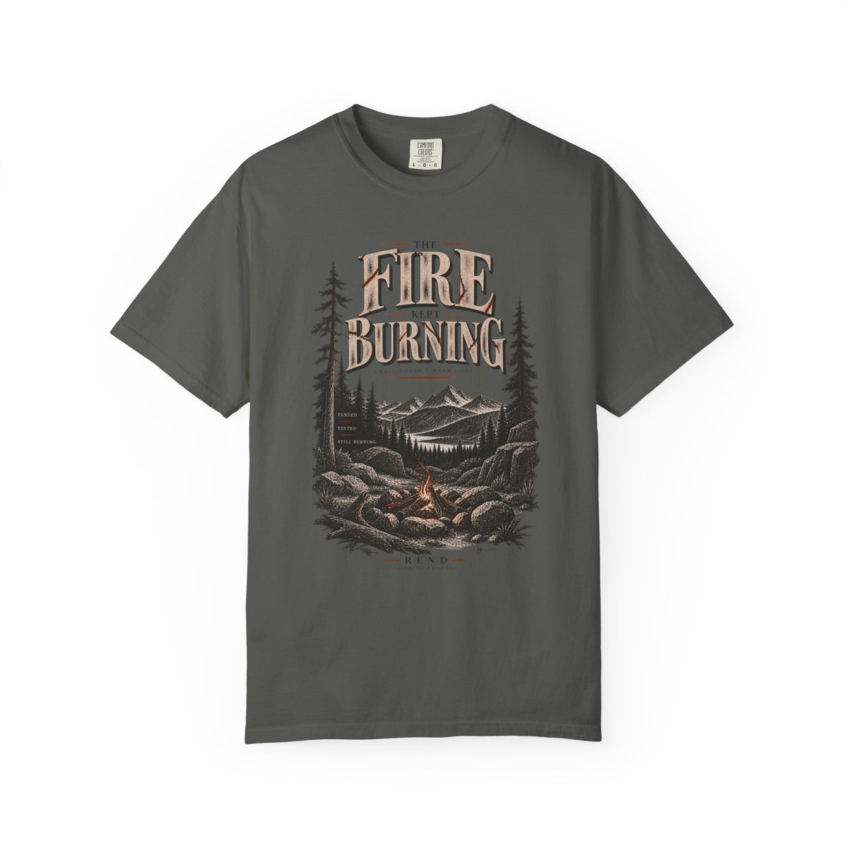 The Fire Kept Burning T-shirt