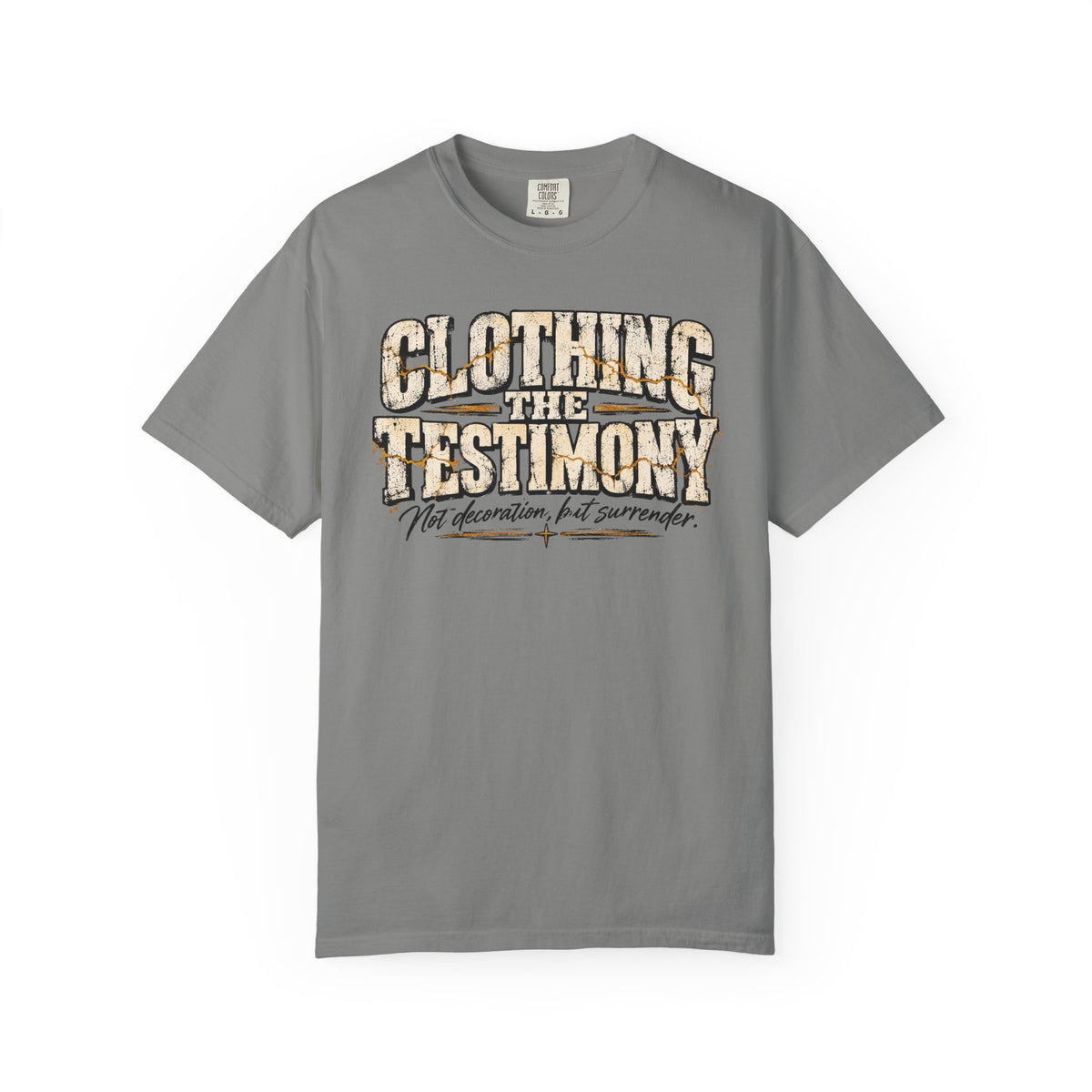 Clothing the Testimony T-shirt