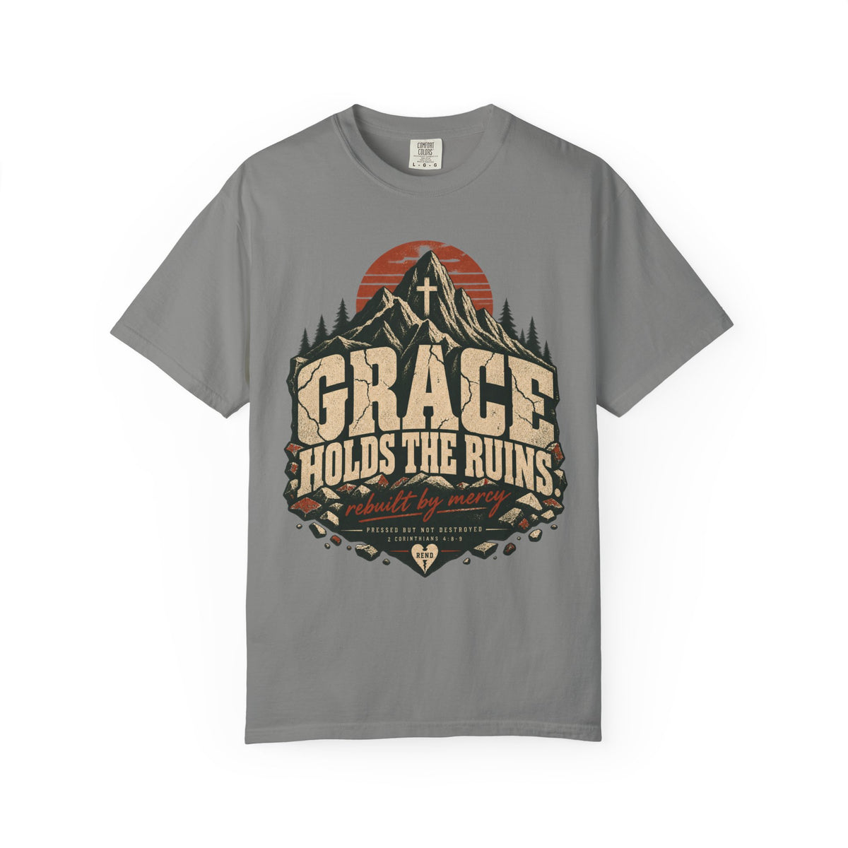 Grace Holds the Ruins T-shirt