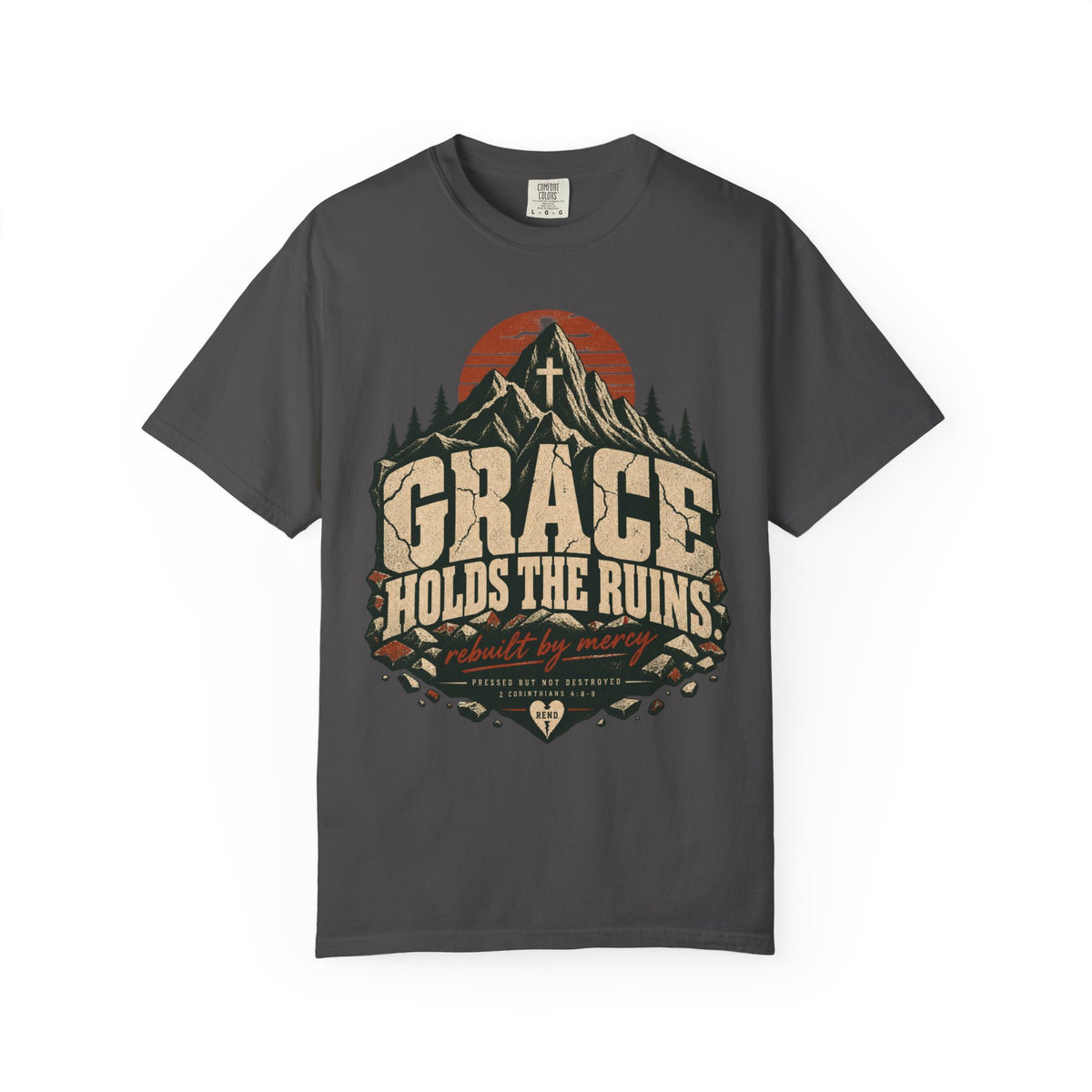 Grace Holds the Ruins T-shirt