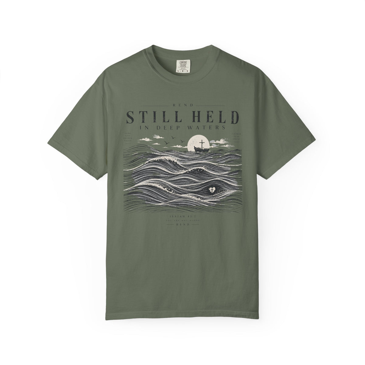 Still Held in Deep Waters T-shirt