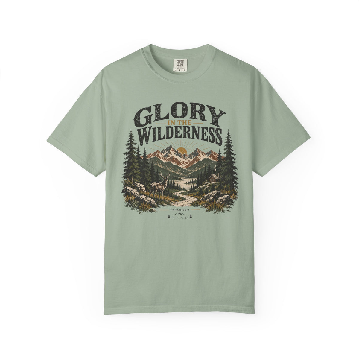 Glory in the Wilderness T-shirt V4
