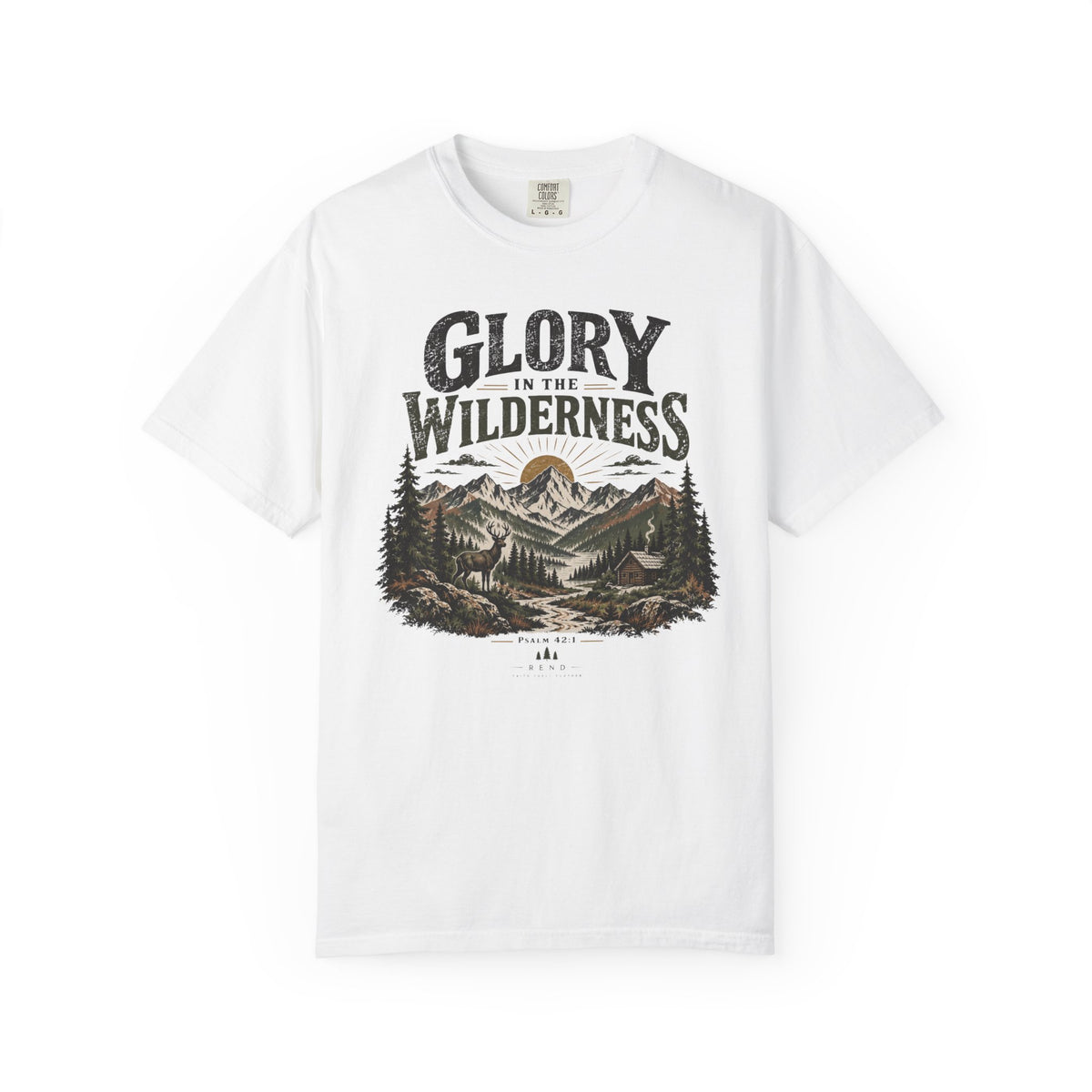 Glory in the Wilderness T-shirt V3