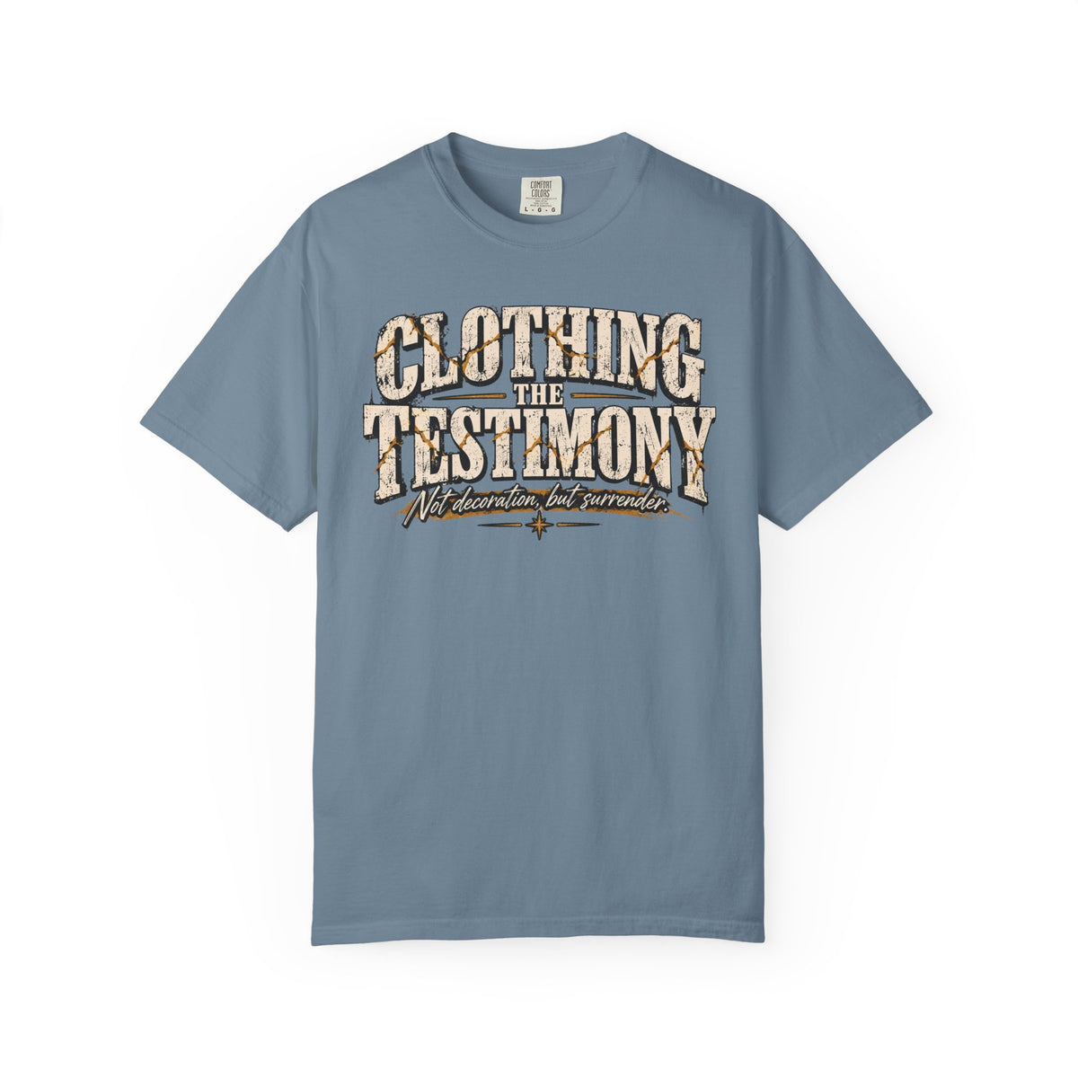 Clothing the Testimony T-shirt V2