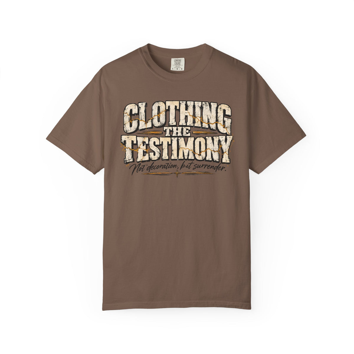 Clothing the Testimony T-shirt