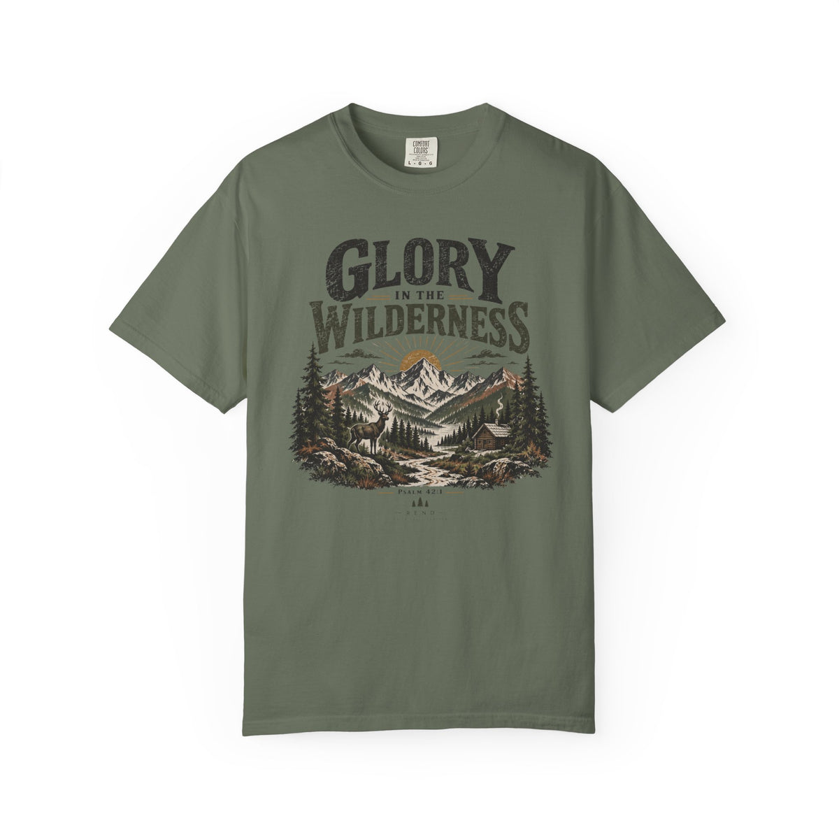 Glory in the Wilderness T-shirt V3