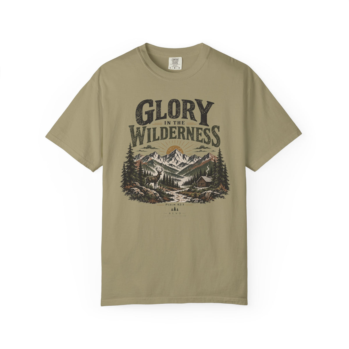 Glory in the Wilderness T-shirt V3