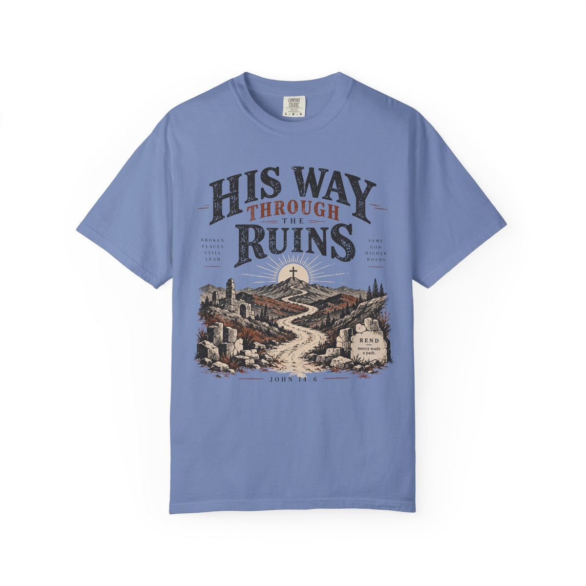 His Way Through the Ruins T-shirt