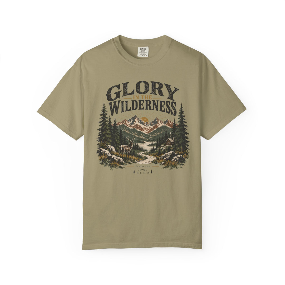 Glory in the Wilderness T-shirt V4