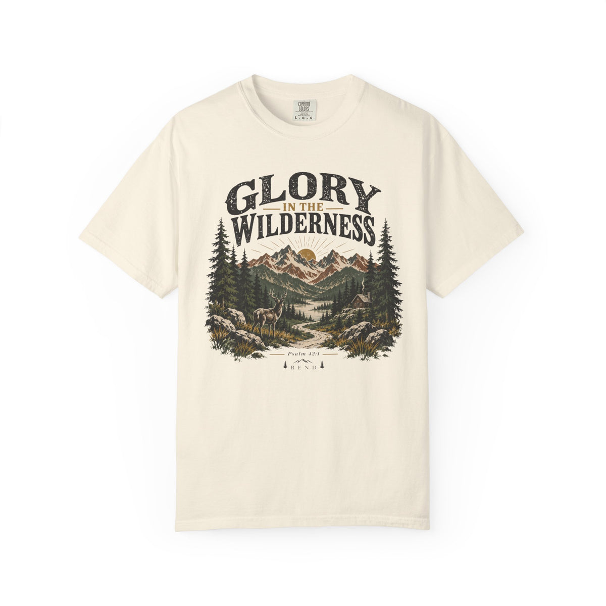 Glory in the Wilderness T-shirt V4