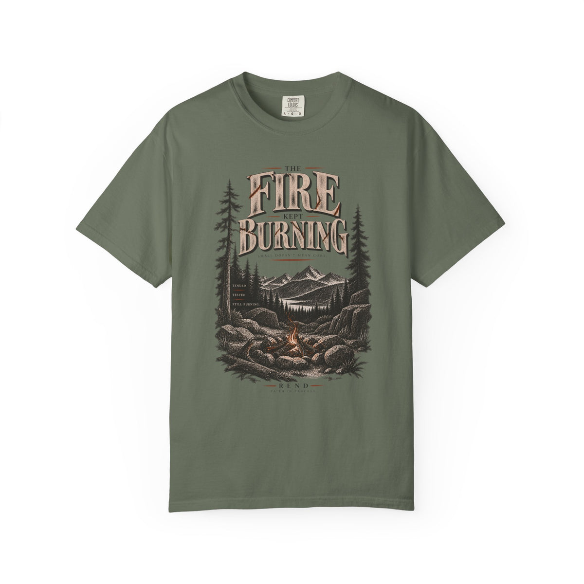 The Fire Kept Burning T-shirt