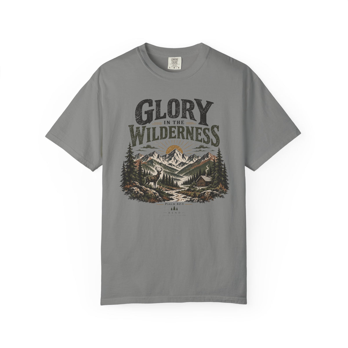 Glory in the Wilderness T-shirt V3