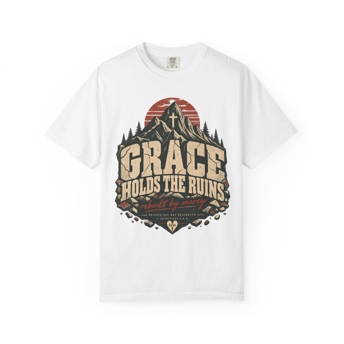 Grace Holds the Ruins T-shirt