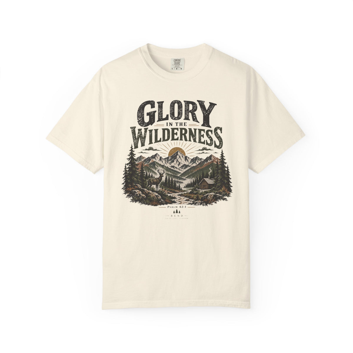 Glory in the Wilderness T-shirt V3
