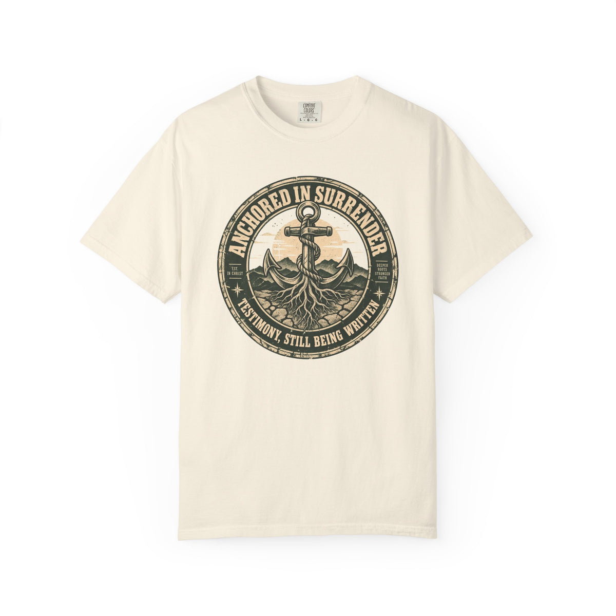 Anchored in Surrender T-shirt