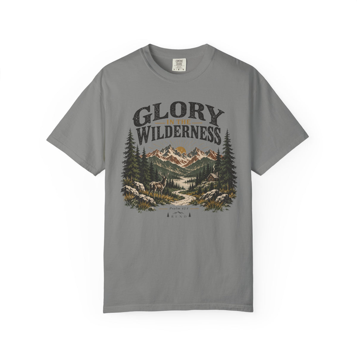 Glory in the Wilderness T-shirt V4