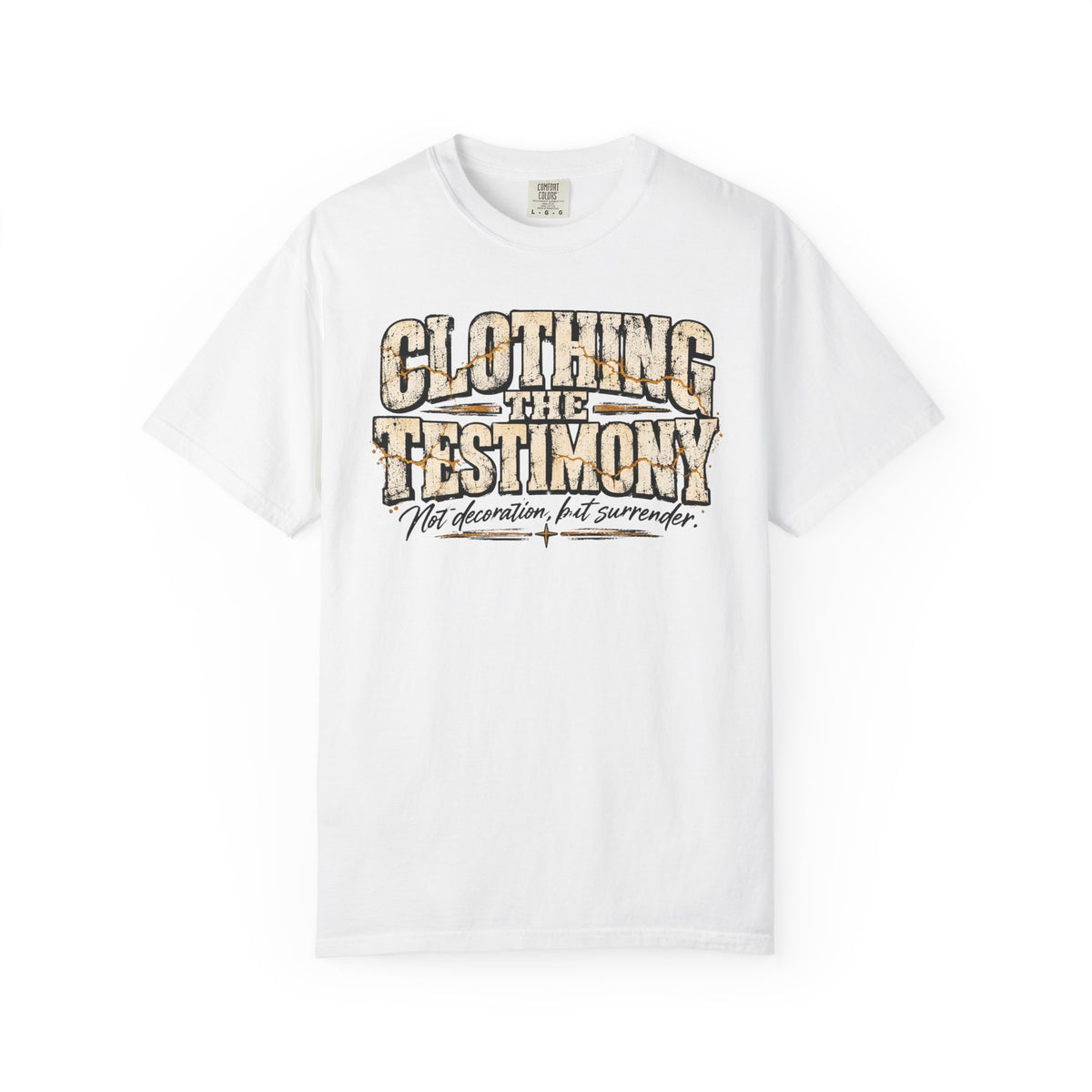 Clothing the Testimony T-shirt