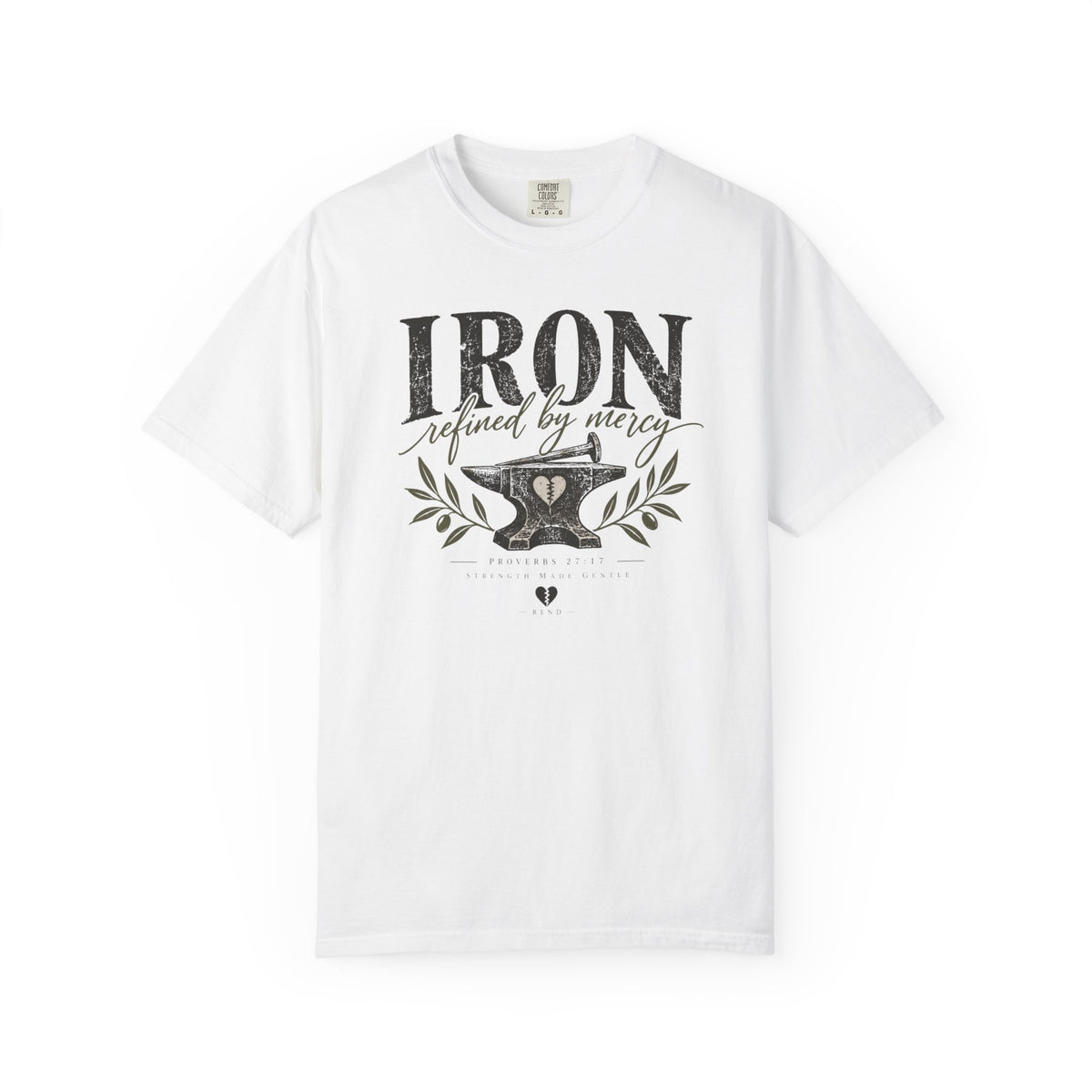 Iron Refined by Mercy T-shirt
