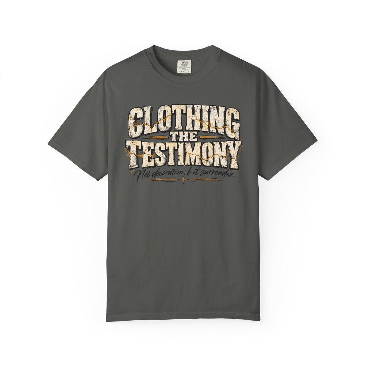Clothing the Testimony T-shirt