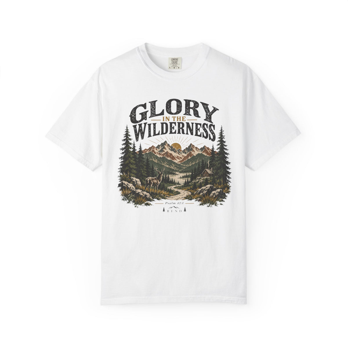 Glory in the Wilderness T-shirt V4