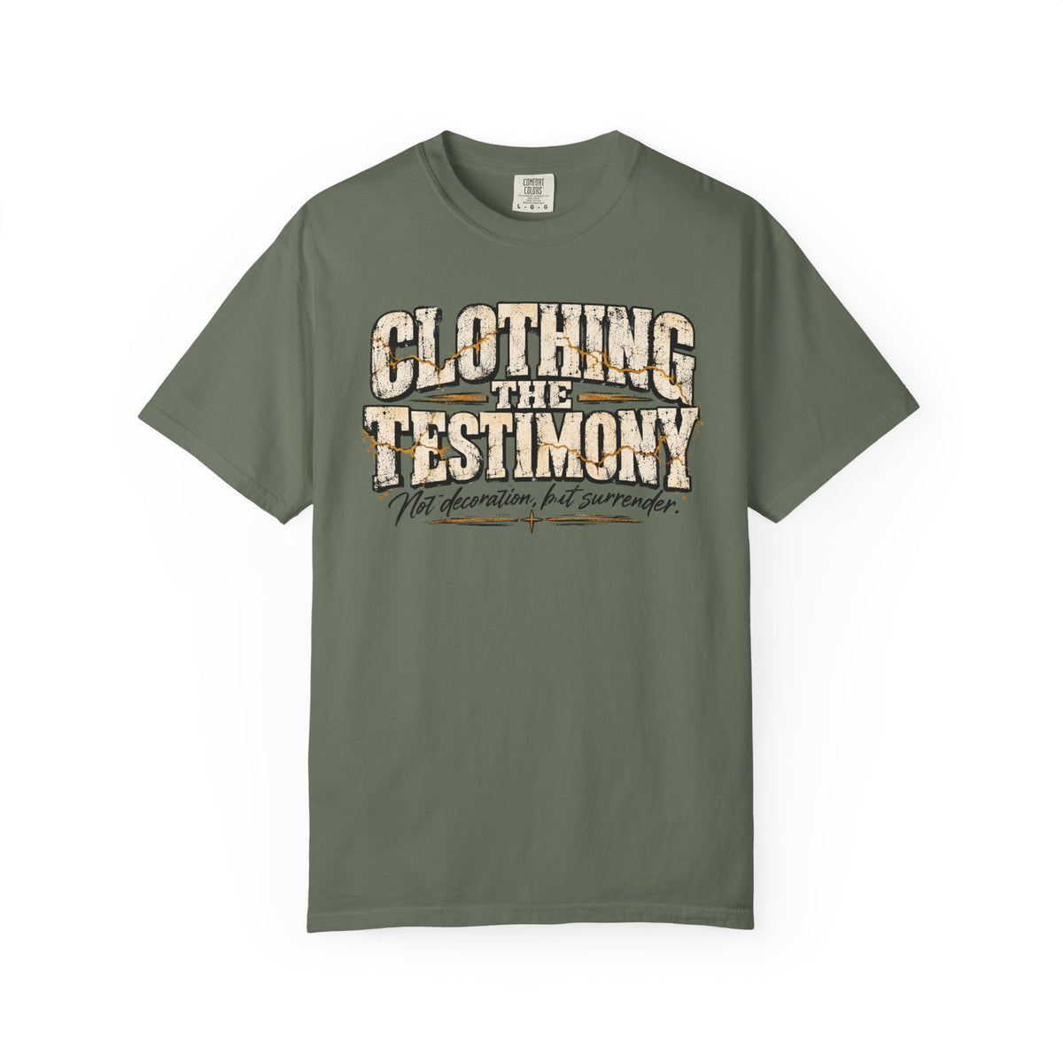 Clothing the Testimony T-shirt